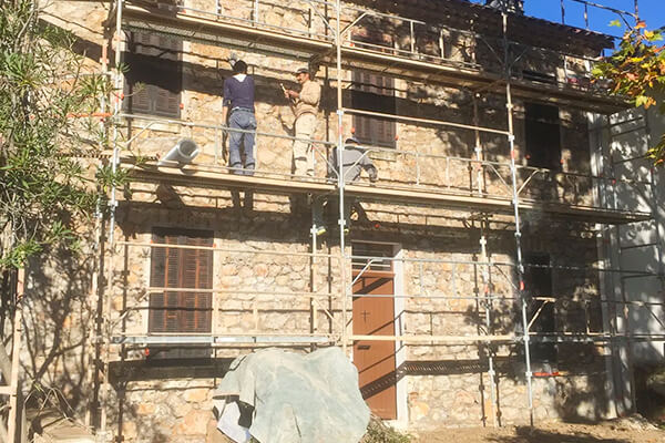 Restauration des façades en pierre